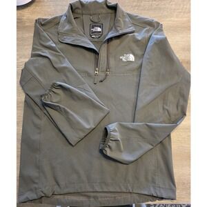 The North Face Mens Pullover Performance Jacket Gray Sz S  Casual Outdoor Golf